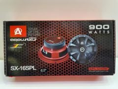 AQOUSTİCS SX-16SPL 16 CM MİDRANGE 900 WATT MAXİMUM POWER 2 ADET