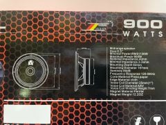 AQOUSTİCS SX-16SPL 16 CM MİDRANGE 900 WATT MAXİMUM POWER 2 ADET