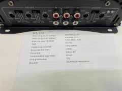 AUDİOMAX MX-534 3000 WATT STEREO 4 KANALLI AMFİ