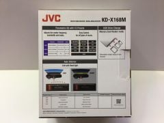 JVC KD-X168M USB AUX 3 AMFİ ÇIKIŞI 13 BAND EQ RENKLİ TUŞLAR FLAC
