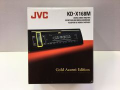 JVC KD-X168M USB AUX 3 AMFİ ÇIKIŞI 13 BAND EQ RENKLİ TUŞLAR FLAC
