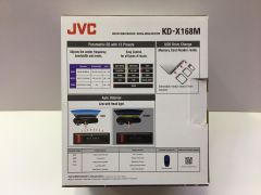 JVC KD-X168M USB AUX 3 AMFİ ÇIKIŞI 13 BAND EQ RENKLİ TUŞLAR FLAC