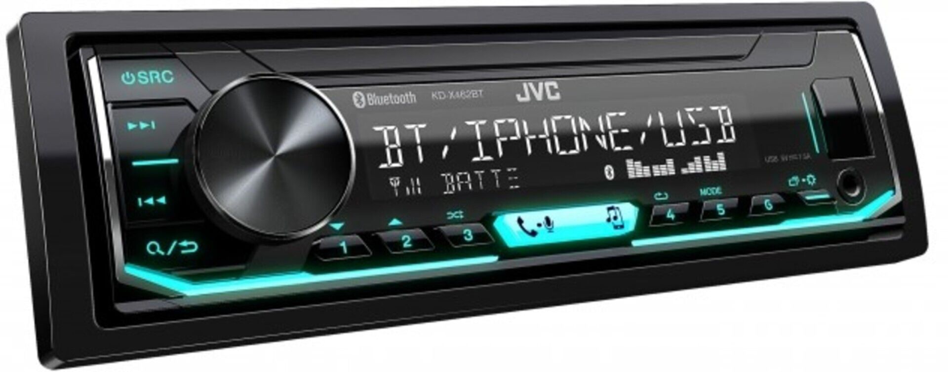 JVC KD-X462BT OTO TEYP 4 VOLT X 3 AMFİ ÇIKIŞI BLUETOOTH 13 BAND EQ