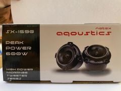 AQOUSTİCS SX-1596 DOME TWEETER 8 CM 600 WATT MAXİMUM POWER