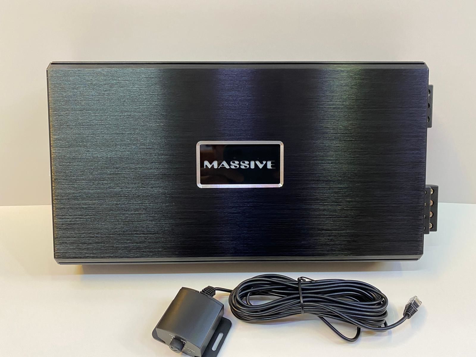 MASSIVE MS-K4300.4D 4 KANALLI AMFİ 4 OHM 4X300 WAT RMS