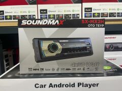 SOUNDMAX SX-MX2H OTO TEYP BT USB AUX RGB EQ AMFİ ÇIKIŞI