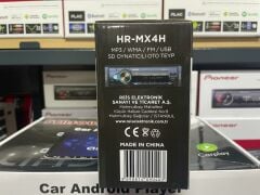 HARWARD HR-MX4H OTO TEYP BT USB AUX RGB EQ AMFİ ÇIKIŞI