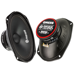 REİSS AUDİO RS-GM69S 6X9 OVAL MİDRANGE 300 WATT MAXİMUM POWER