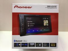 PIONEER DMH-A241BT DOUBLE TEYP 13 BAND GEQ MİRORLİNK 3AMFİÇIKIŞI