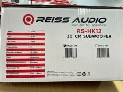 REİS RS-HK12 30 CM SUBWOOFER BAS 1450 WAT MAX 450 WAT RMS