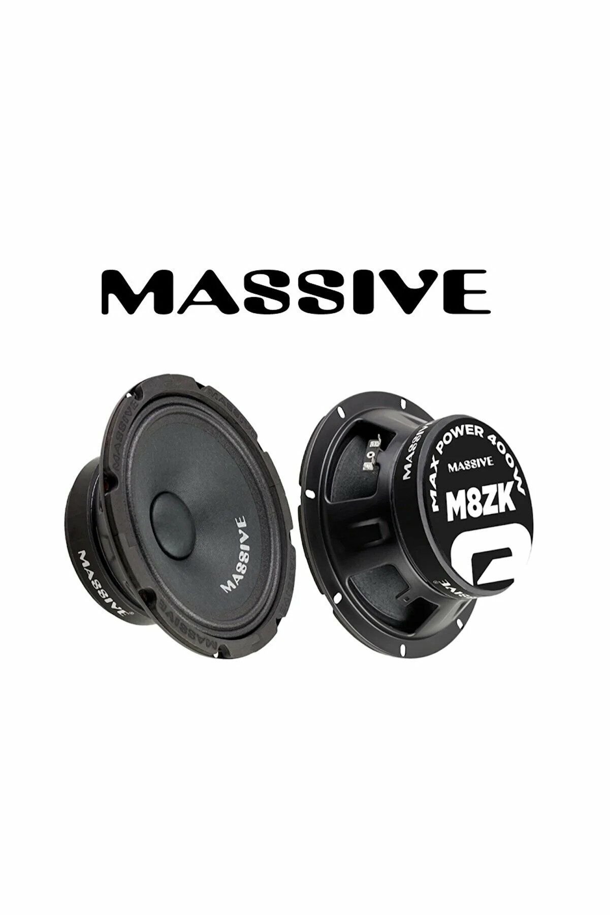 MASSİVE MS-M8ZK 20 CM MİDRANGE 400 WATT MAXİMUM POWER ÇİFT FİYATIDIR