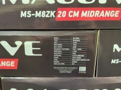 MASSİVE MS-M8ZK 20 CM MİDRANGE 400 WATT MAXİMUM POWER ÇİFT FİYATIDIR