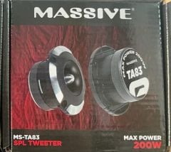 MASSİVE MS-TA83 SPL TWEETER 200 WATT MAXİMUM POWER ÇİFT FİYATI