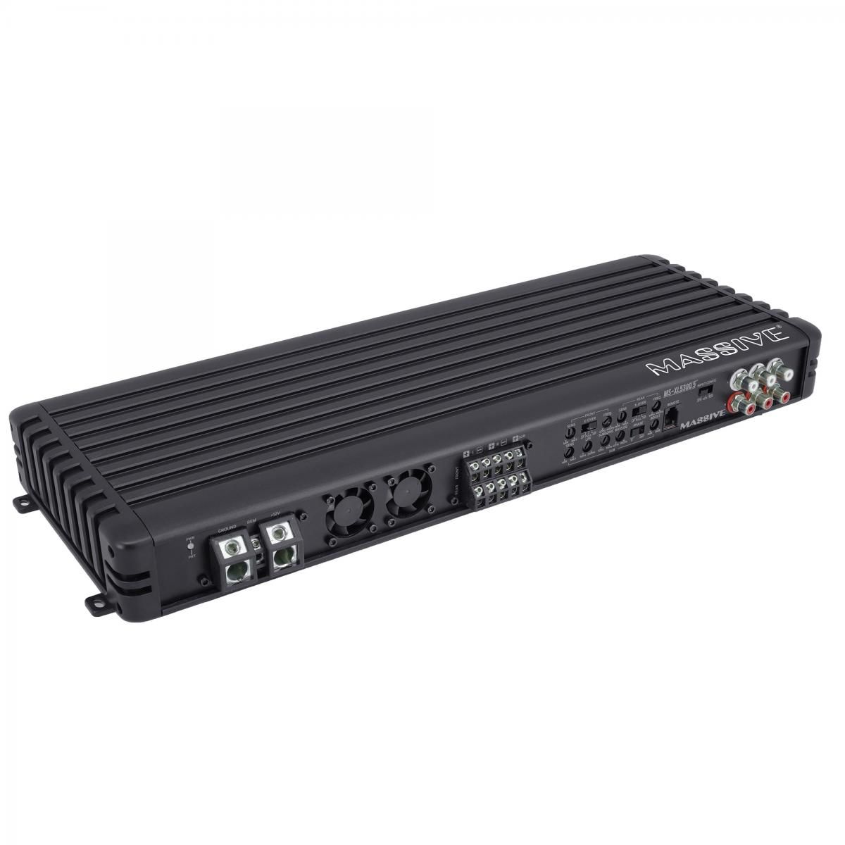 MASSİVE MS-XL5300.5 5 KANAL AMFİ 4OHM 160 WATX4 + 500WATT RMS