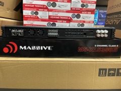 MASSİVE MS-XL5300.5 5 KANAL AMFİ 4OHM 160 WATX4 + 500WATT RMS