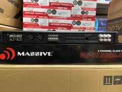 MASSİVE MS-XL5300.5 5 KANAL AMFİ 4OHM 160 WATX4 + 500WATT RMS