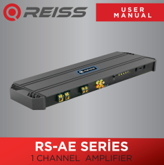 REISS AUDİO RS-AE2500.1 MONO AMFİ 1 OHM 2500 WATT RMS CLASS D
