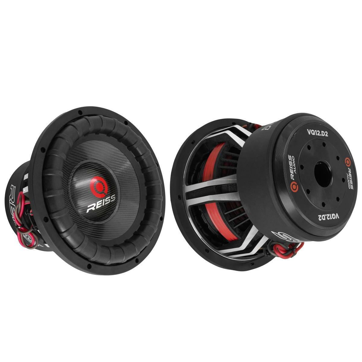 REISS AUDİO RS-VQ12.D2 30 CM SUBWOOFER BAS 2 OHM 6000 WATT MAXİMUM POWER