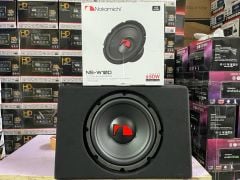 NAKAMİCHİ NS-W10D 25 CM ÇİFT BOBİN 650 WATT SLİM KABİNLİ SUBWOOFER BAS