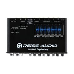 REİSS AUDİO RS-EQ7 7 BAND GRAFİK EQUALİZER EKOLAYZIR
