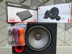 JBL 30 CM SUBWOOFER KOMPONENT TAKIMI AMFİ KABLO KABİN