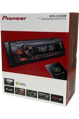 PIONEER MVH-S120UB OTO TEYP USB AUX 5 BAND EQ SUBWOOFER KONTROL