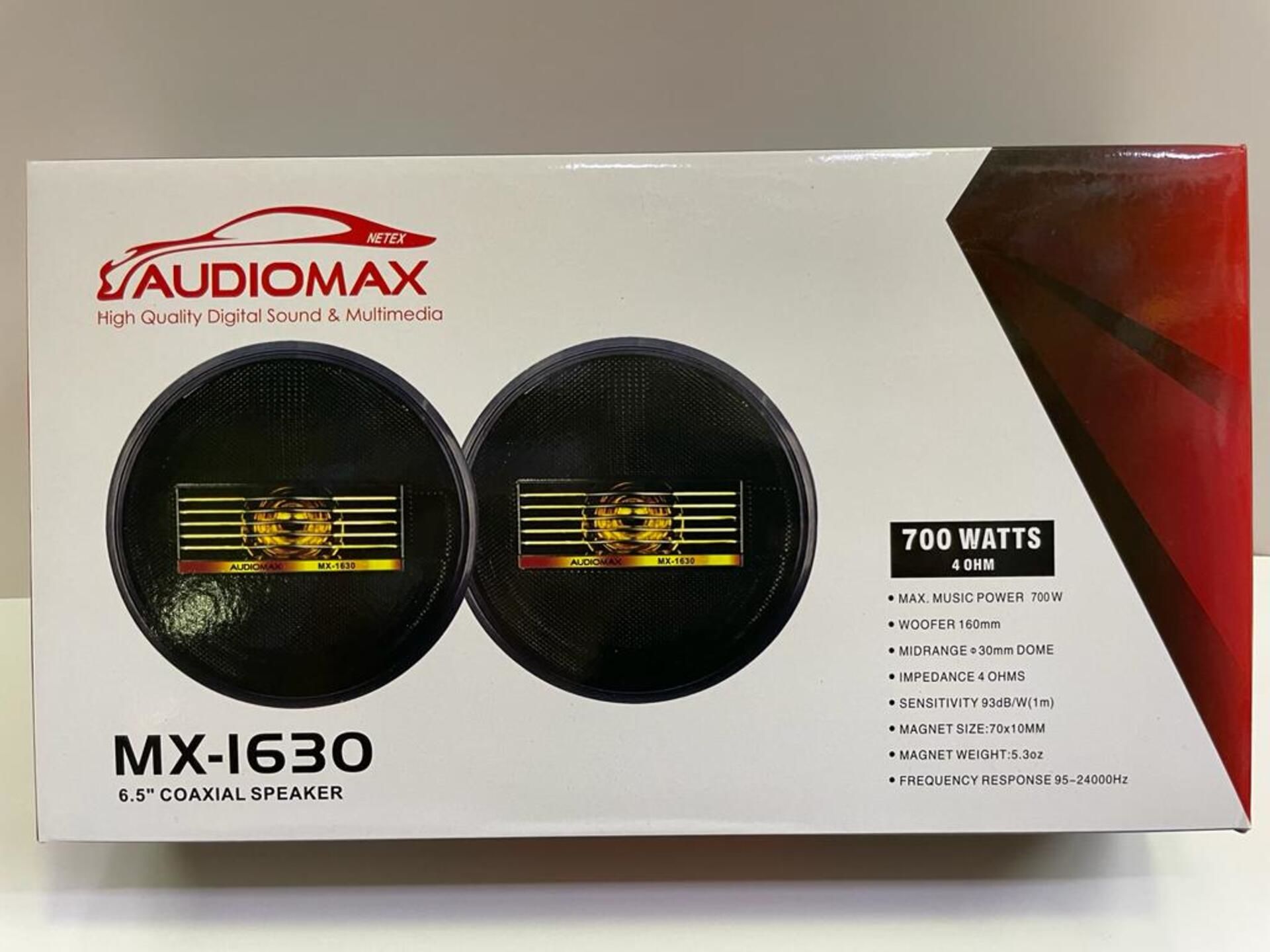 AUDİOMAX MX-1630 16 CM HOPARLÖR 700 WATT MAXİMUM POWER ÇİFT FİYATIDIR