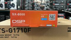 AQOUSTİCS SX-8000 OTO TEYP DSP SES İŞLEMCİSİ 3 AMFİ ÇIKIŞLI BLUETOOTH  USB RENK DEĞİŞTİREBİLEN EKRAN VE TUŞLAR