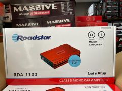 ROADSTAR RDA-1100 MONO AMFİ 1 OHM 1000 WATT RMS POWER