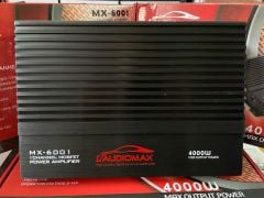 AUDİOMAX MX-6001 MONO AMFİ 4000 WATT BAS KONTROL APARATLI