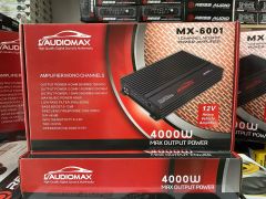 AUDİOMAX MX-6001 MONO AMFİ 4000 WATT BAS KONTROL APARATLI
