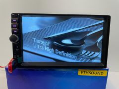 FTH SOUND TEK DİN 7'' DABIL OTO TEYP USB BT AUX KAMERA HEDİYE