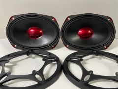 BM LİNE XD-6969 6X9 OVAL MİDRANGE 900 WATT MAXİMUM POWER