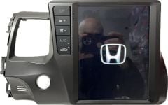HONDA CİVİC FD6 TESLA ANDROİD 15 MULTİMEDYA TEYP 2-32GB CAR PLAY KAMERA HEDİYE