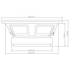 REİSS AUDİO RS-M8DM 20 CM MİDRANGE 450 WATT MAXİMUM POWER