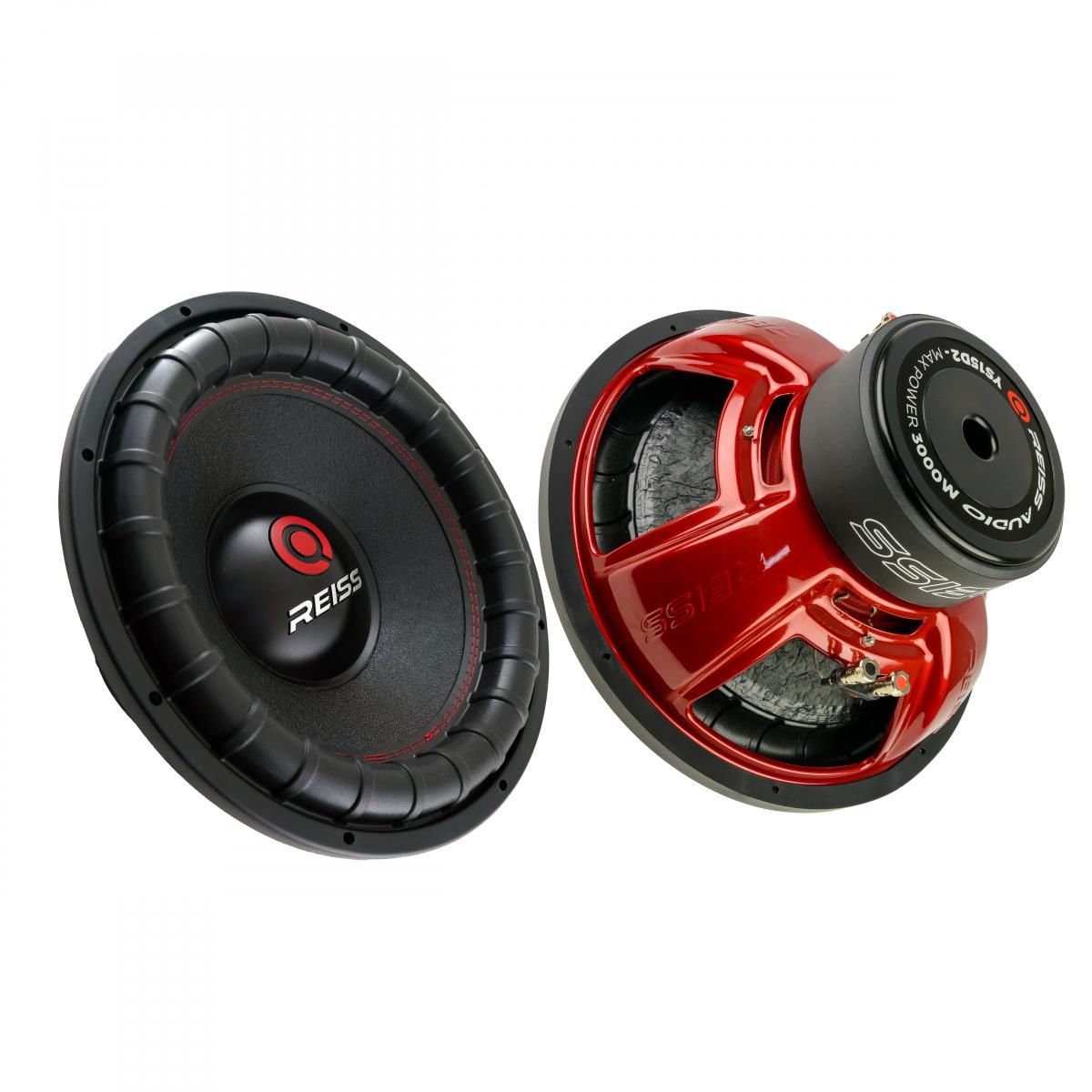 REISS AUDİO RS-YS15 38 CM SUBWOOFER BAS 2 OHM 3000 WATT ÇİFT BOBİNLİ