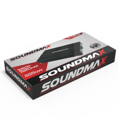 SOUNDMAX SX-600.1D OTO MONO AMFİ 4000 WATT BAS KONTROLLÜ