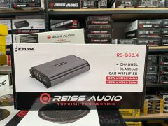 REISS AUDIO RS-Q60.4 4 KANAL AMFİ 4 OHM 4X60 WATT RMS A B CLASS FULL RANGE ANALOG