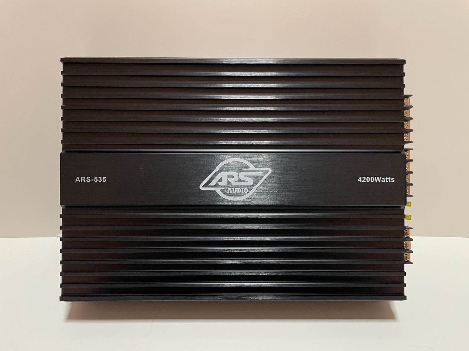 ARS AUDİO ARS-535 4 KANAL AMFİ 4200 WATT MAXİMUM POWER 4 OHM 4X70 WATT RMS