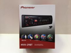 PIONEER MVH-29BT OTO TEYP BLUETOOTH USB AUX AMFİ ÇIKIŞI BAS KONTORLLÜ