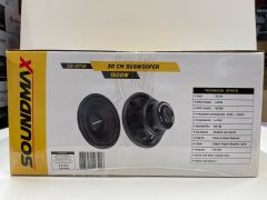 SOUNDMAX SX-RT12 30 CM SUBWOOFER BAS 1500 WATT MAXİMUM POWER