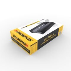 SOUNDMAX SX-2850.4AB 4 KANALLI AMFİ 4 OHM 4X60 WATT RMS