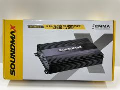 SOUNDMAX SX-2850.4AB 4 KANALLI AMFİ 4 OHM 4X60 WATT RMS