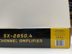 SOUNDMAX SX-2850.4AB 4 KANALLI AMFİ 4 OHM 4X60 WATT RMS