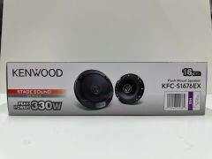 KENWOOD KFC-S1676EX 16 CM HOPARLÖR 330 WATT MAXİMUM POWER