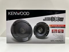 KENWOOD KFC-S1676EX 16 CM HOPARLÖR 330 WATT MAXİMUM POWER