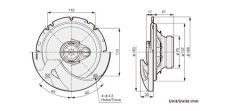 Pioneer TS-R1750S 250 Watt 17 cm 3 Yollu Hoparlör