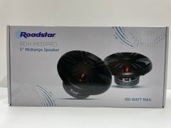 ROADSTAR RDH-M130PRO 13 CM MİDRANGE 180 WATT MAXİMUM POWER