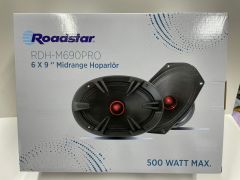 ROADSTAR RDH-M690PRO OVAL MİDRANGE 500 WATT MAXİMUM POWER