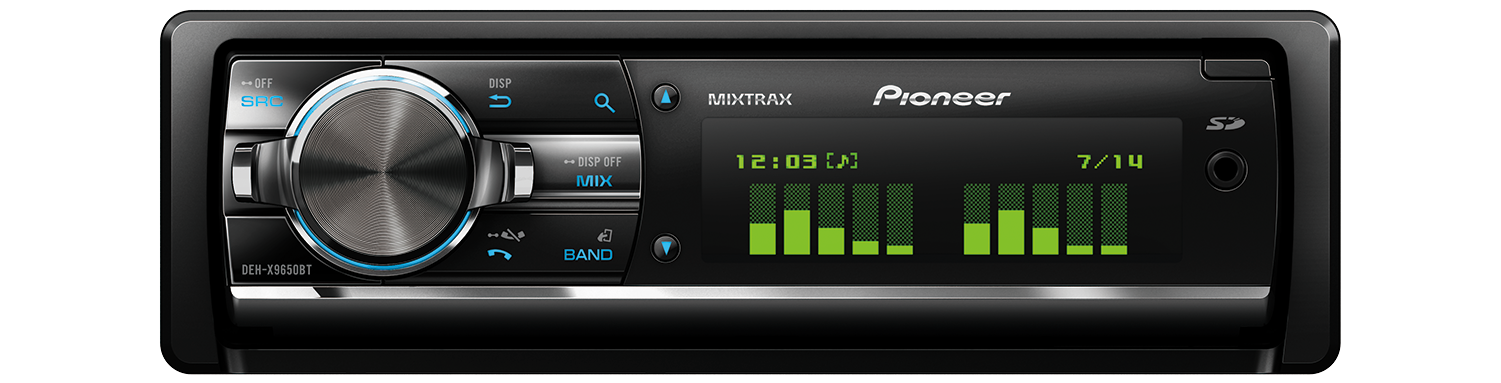PIONEER DEH-X9650BT USB AUX CD BT MIXTRAX 3 AMFİ ÇIKIŞI X 4 VOLT